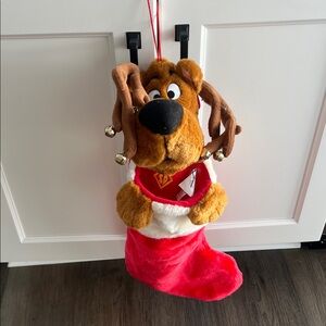 Cartoon Network Red and Brown Scooby Doo Stocking
